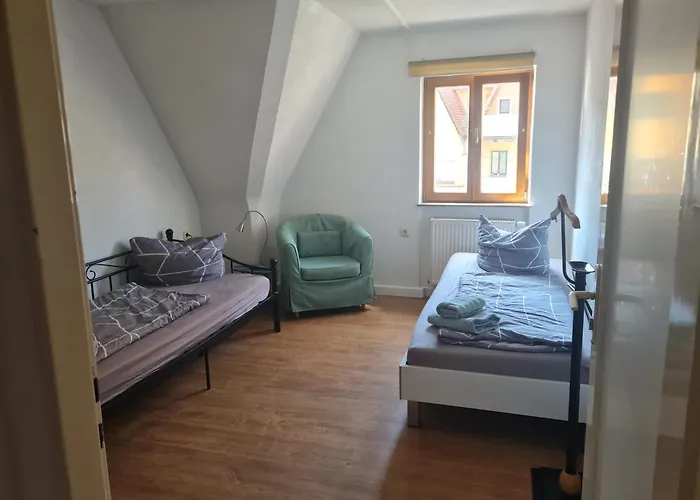 Гостьовий будинок Monteurzimmer Zur Silbernen Kanne Ротенбург-на-Таубері